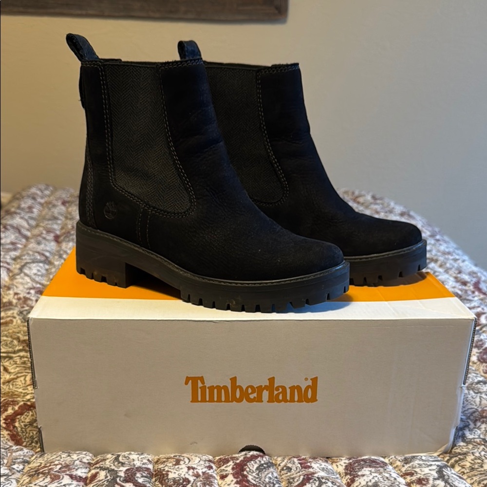 Timberland Black Ankle Boots